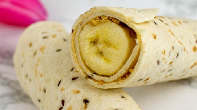 Delicious Energy Boosting Snacks 26 Banana Wrap